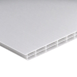 Lastre in PP alveolare bianco 600 - 1800g | A stock SUNCLEAR